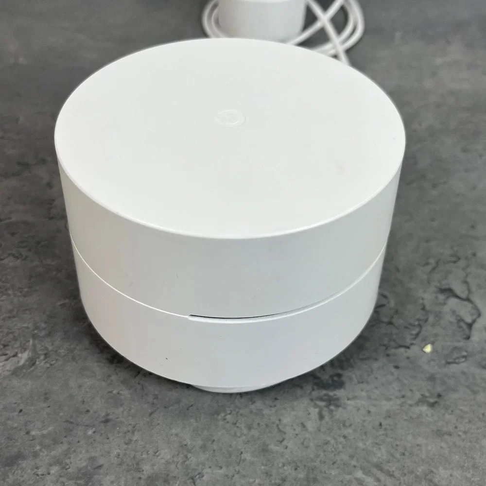 Google Wifi AC1200 Mesh‎ Router Node White G013A w/ Power Adapter G1028
